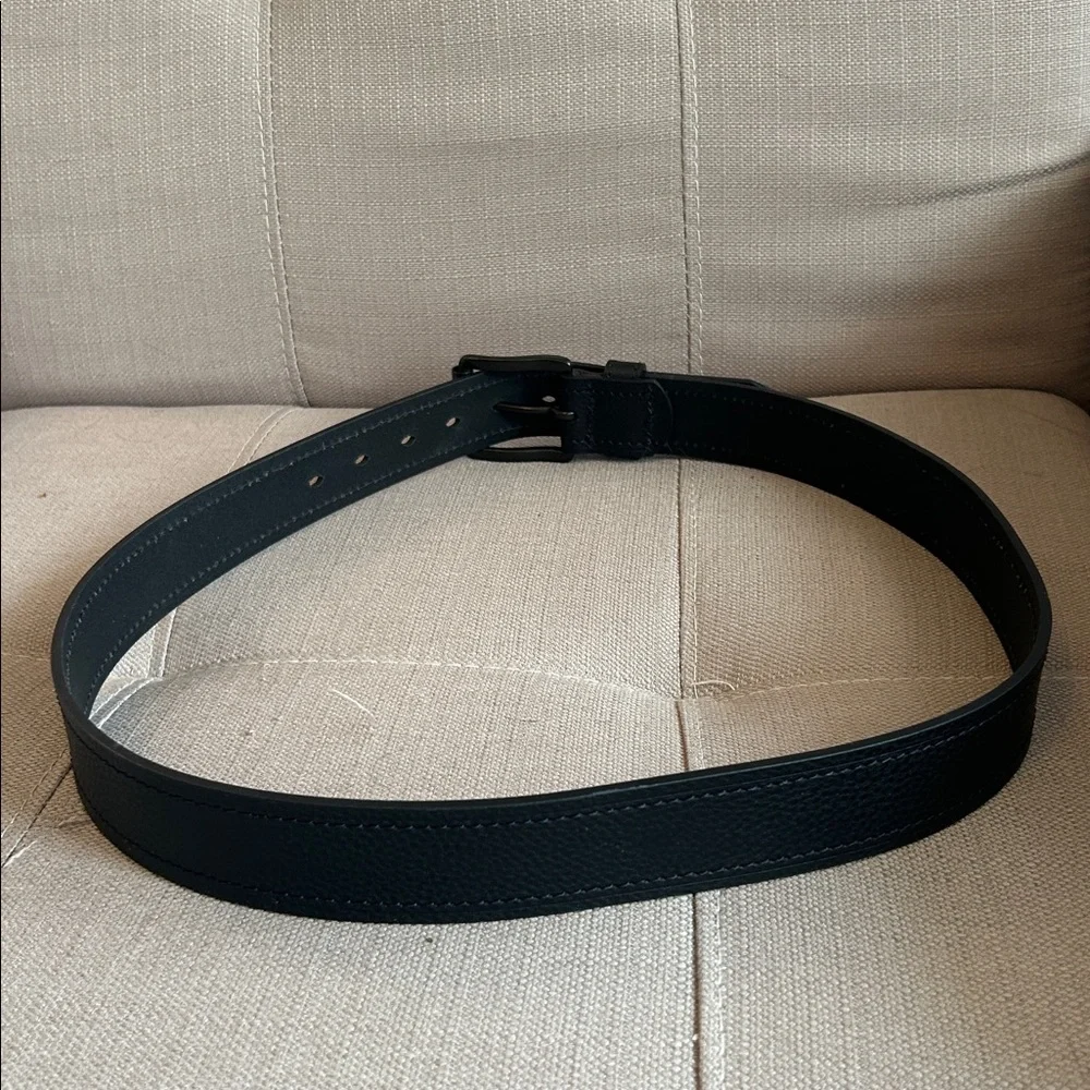 Dickies Genuine Leather Black Belt Size 38